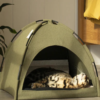 [Furrytail]-Tent-Shaped Cat Bed