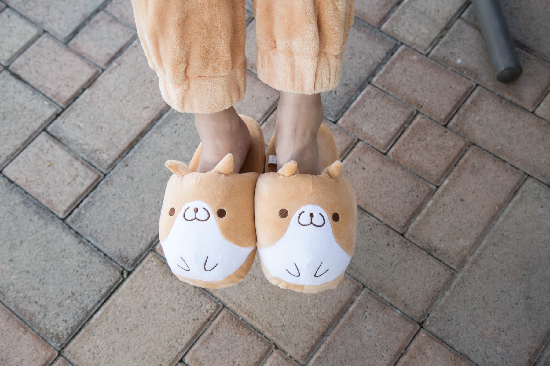 Soft Corgi Slipper - One Size