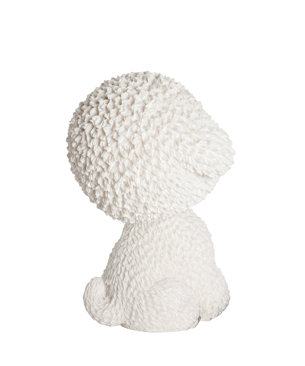 Shaking Head Puppy Car Decoration - Pomeranian back view