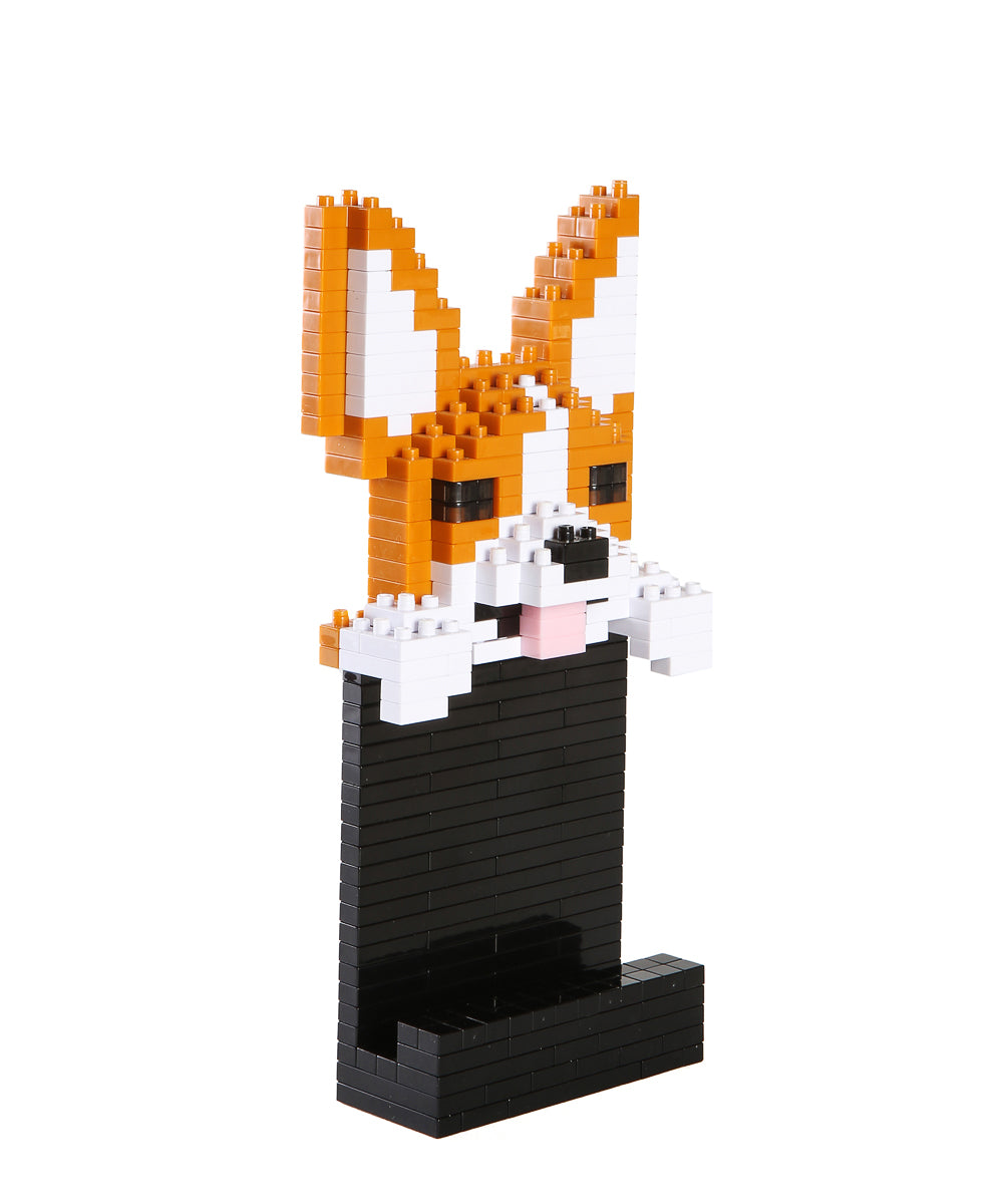 {ready} JEKCA Welsh Corgi Phone Holder 01S - NAYOTHECORGI - Corgi Gifts -Corgi Gift