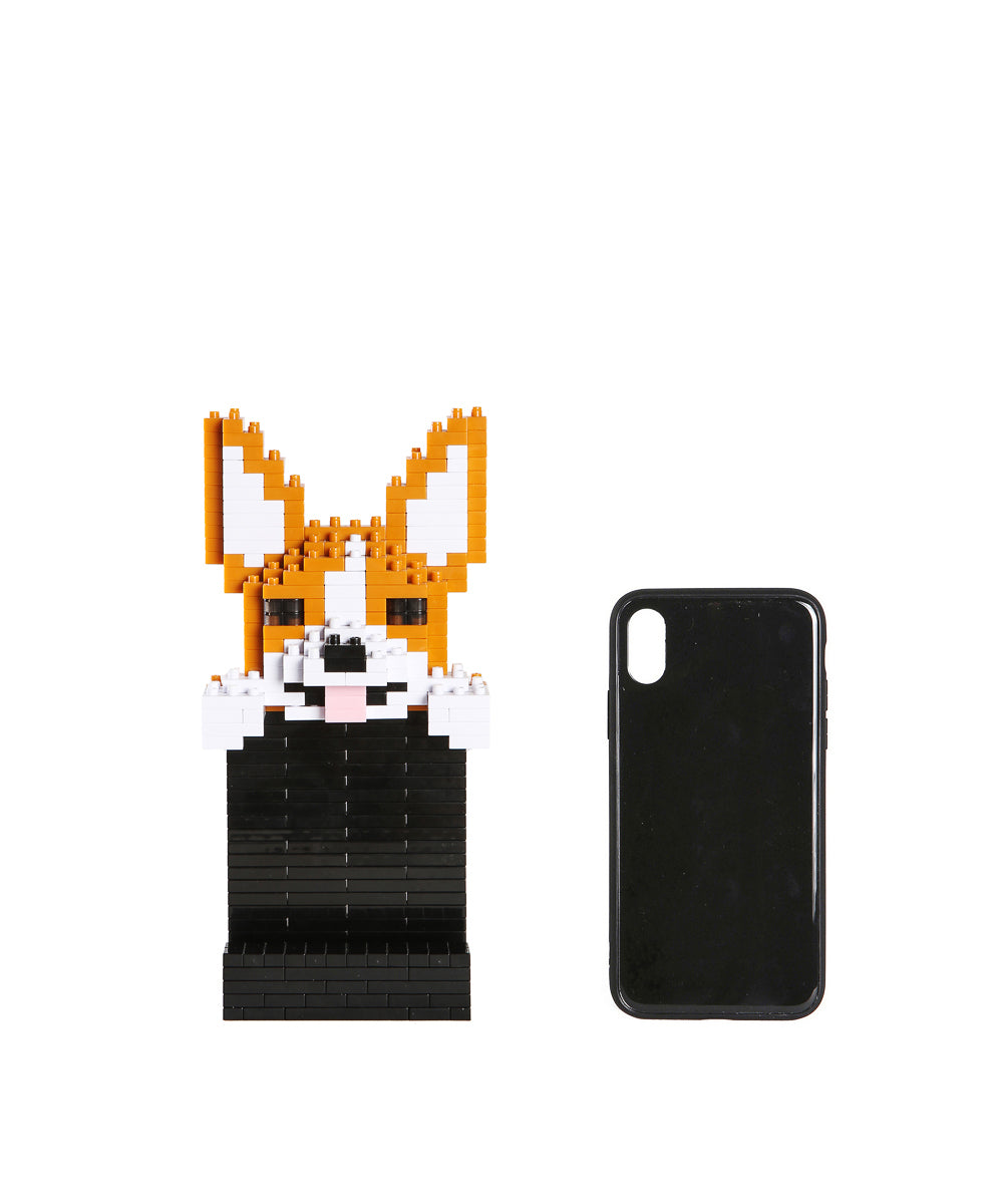 {ready} JEKCA Welsh Corgi Phone Holder 01S - NAYOTHECORGI - Corgi Gifts -Corgi Gift