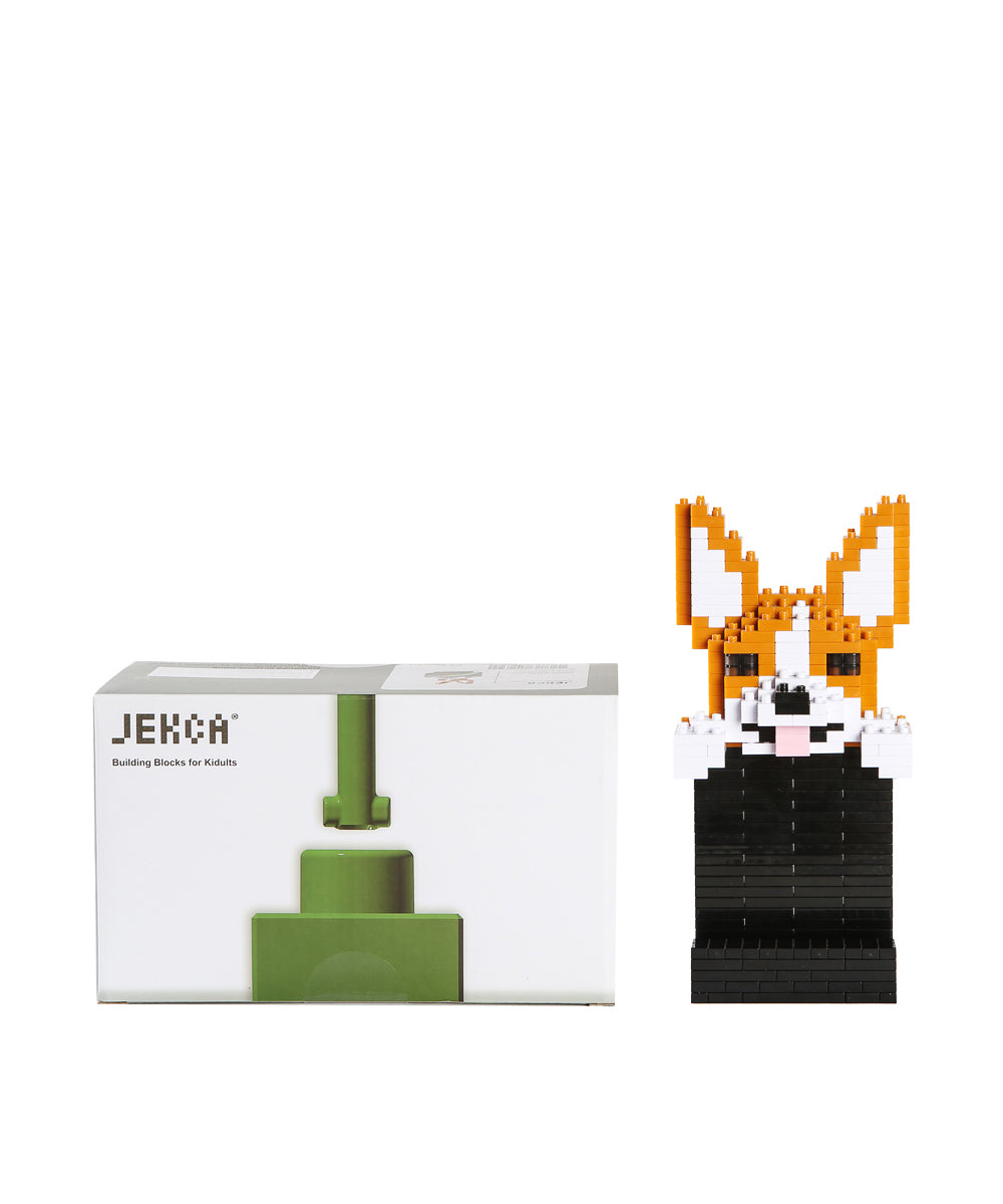 {ready} JEKCA Welsh Corgi Phone Holder 01S - NAYOTHECORGI - Corgi Gifts -Corgi Gift