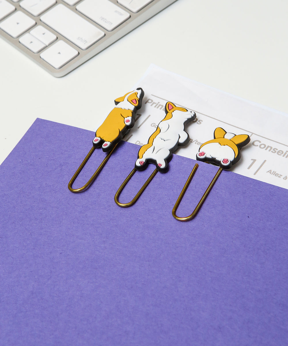 Cute Corgi Clips - NAYOTHECORGI - Corgi Gifts -Corgi Gift