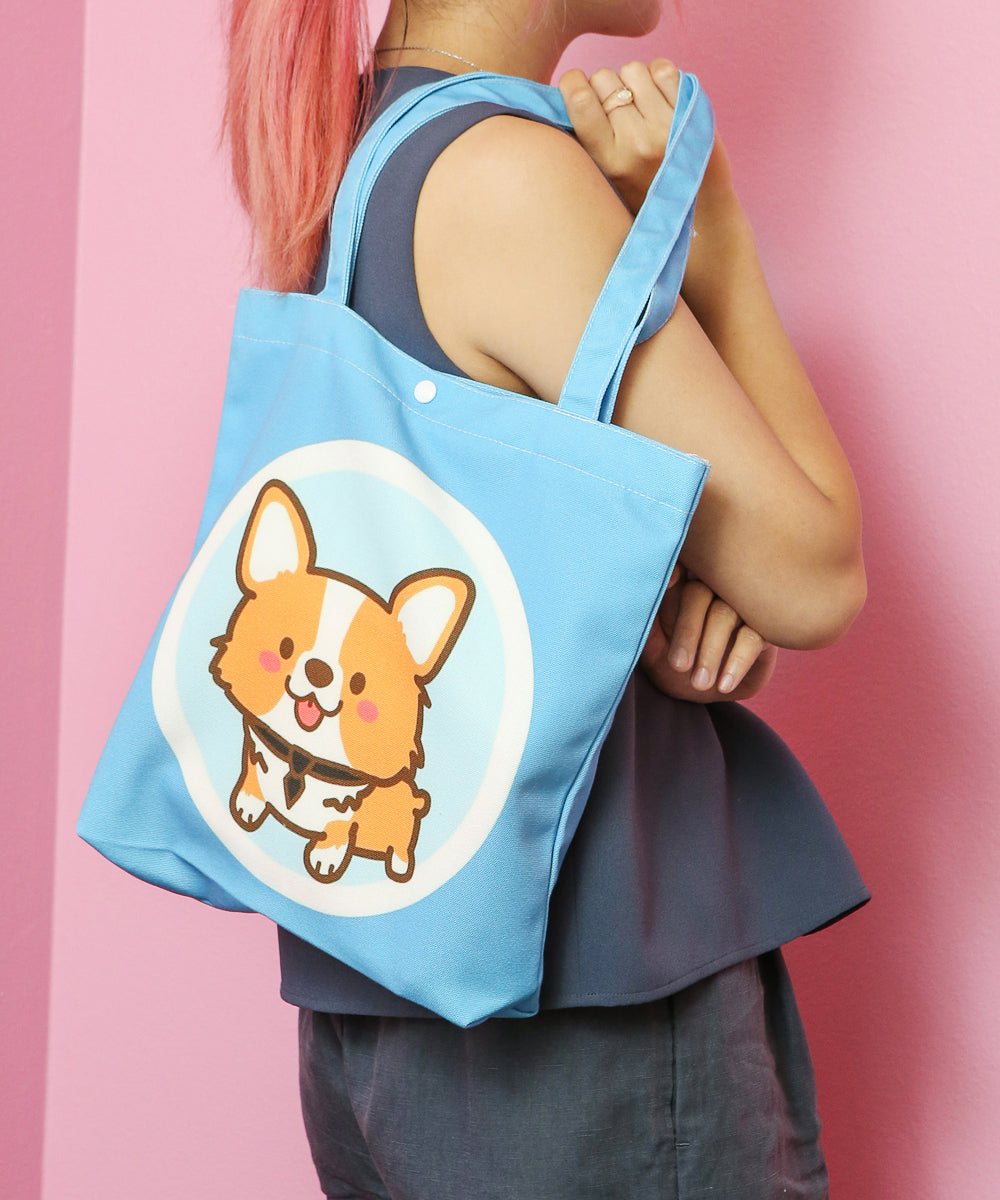 Corgi Colorful Canvas Bag - NAYOTHECORGI