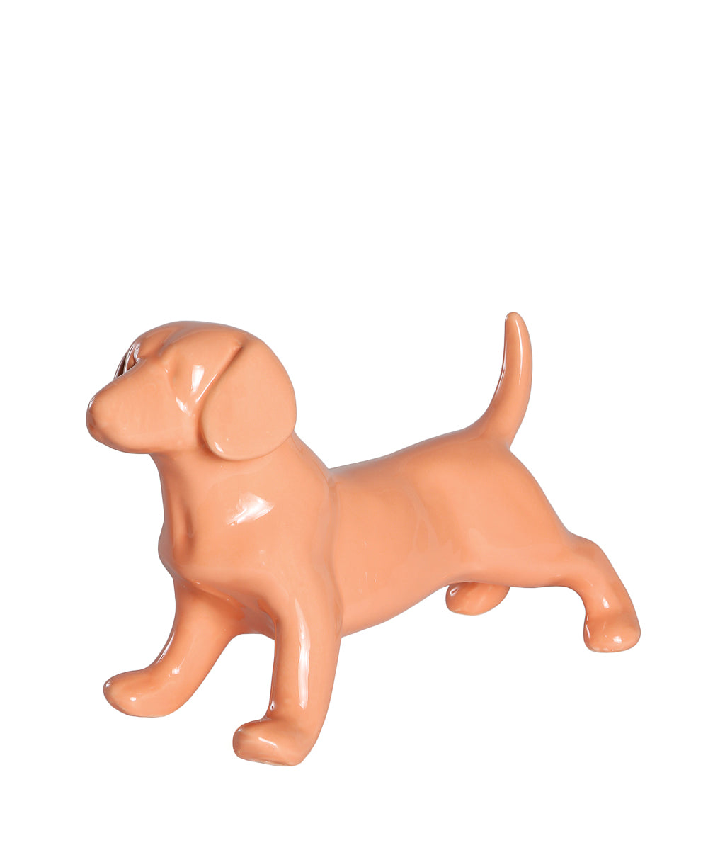 Standing Beagle Ceramic Statue, Custom Pet Statue