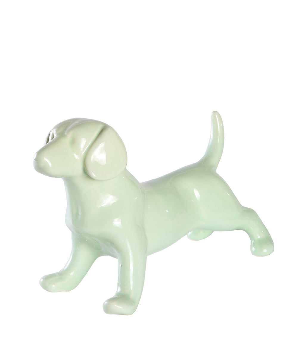 Standing Beagle Ceramic Statue, Custom Pet Statue