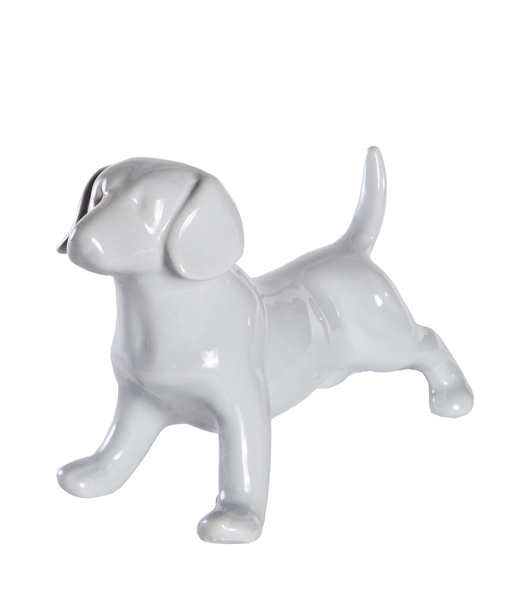 Standing Beagle Ceramic Statue, Custom Pet Statue