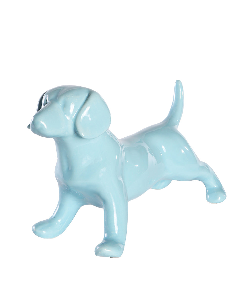 Standing Beagle Ceramic Statue, Custom Pet Statue