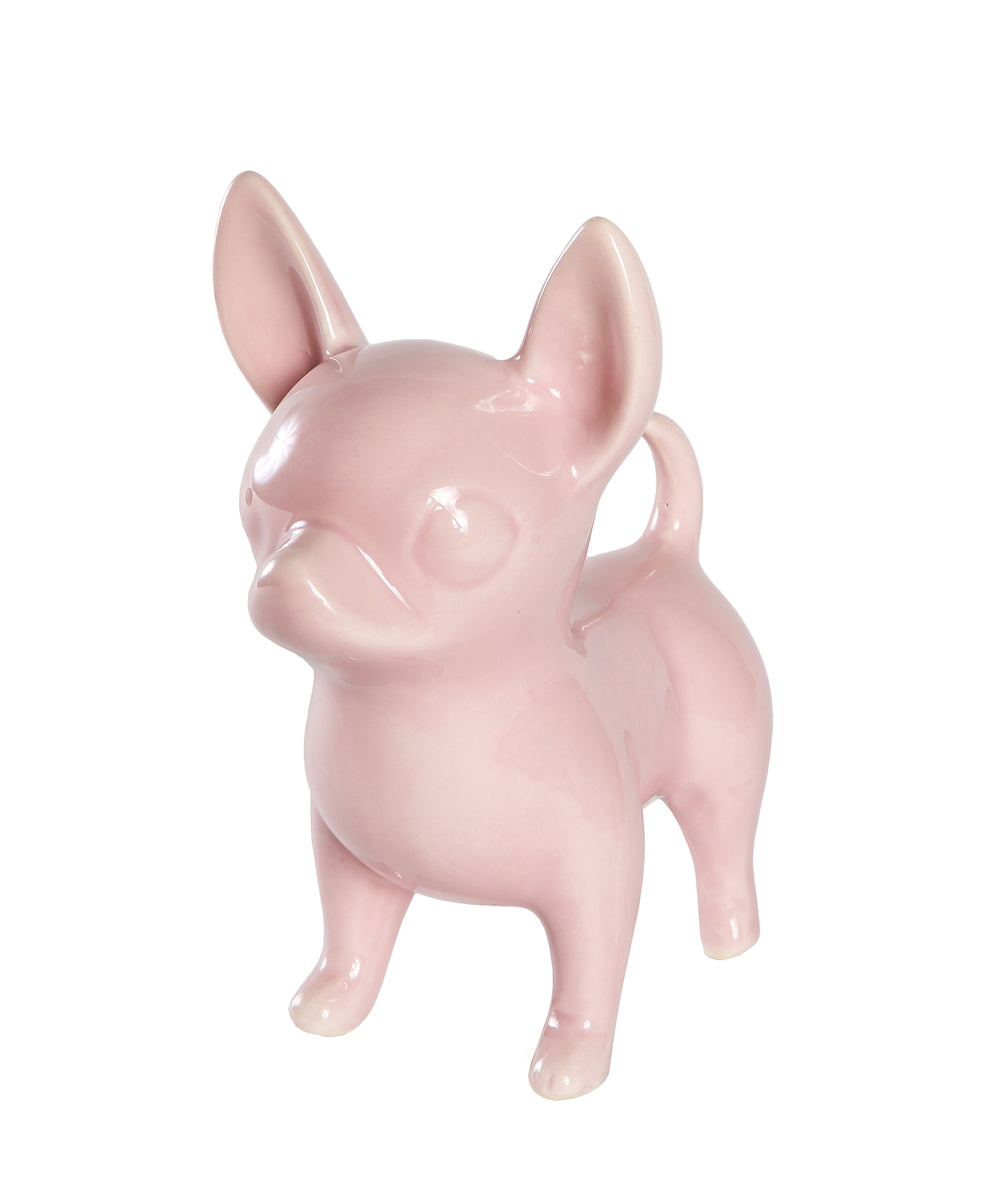 Standing Chihuahua Ceramic Pet Statue