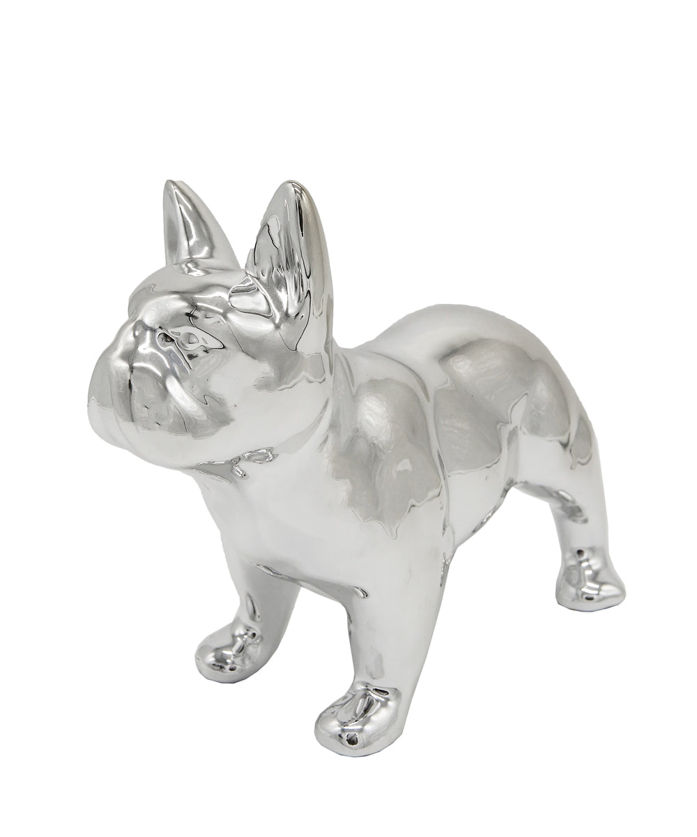 Standing French Bulldog Ceramic Statue