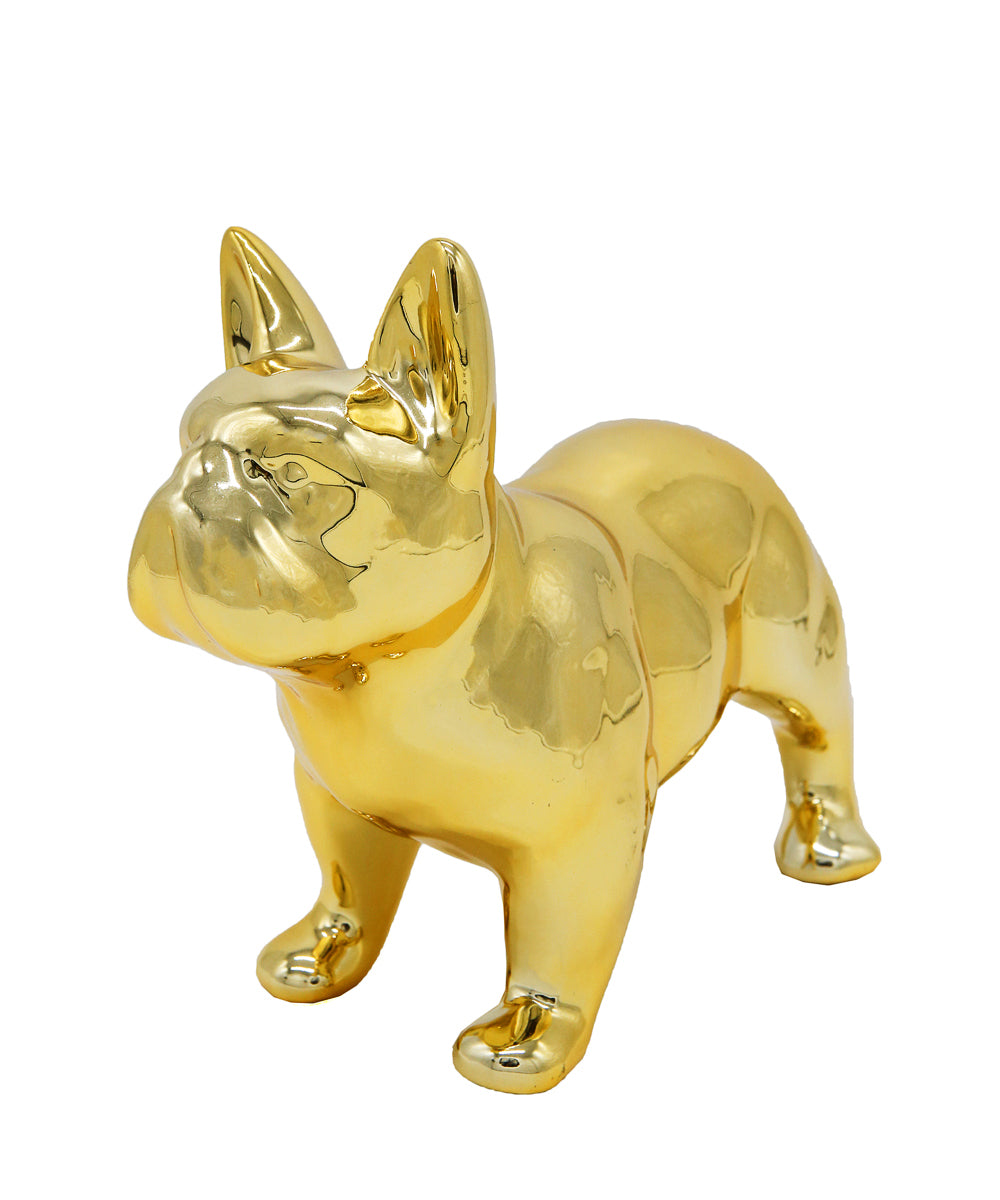 Standing French Bulldog Ceramic Statue