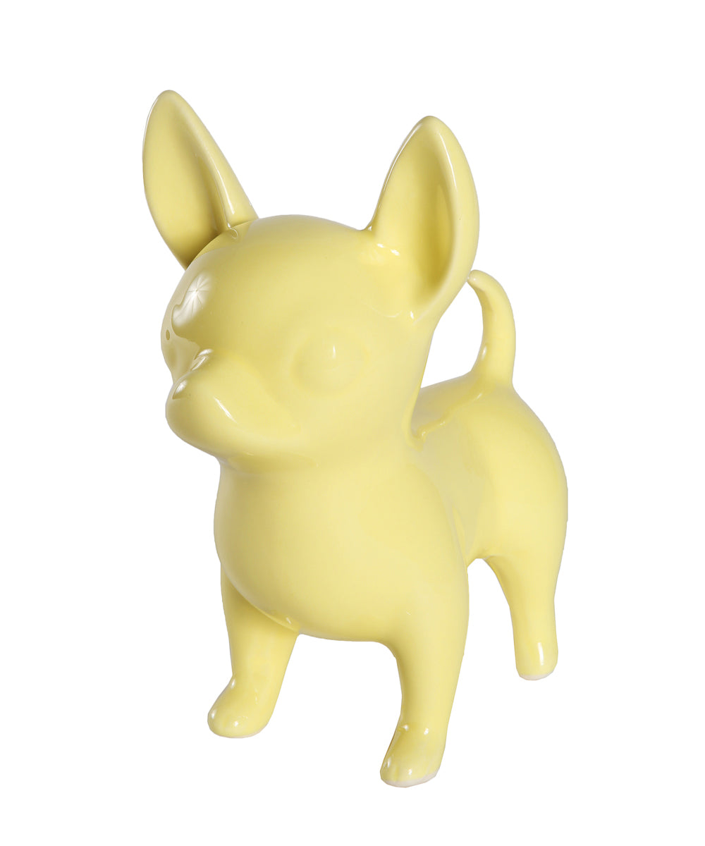 Standing Chihuahua Ceramic Statue