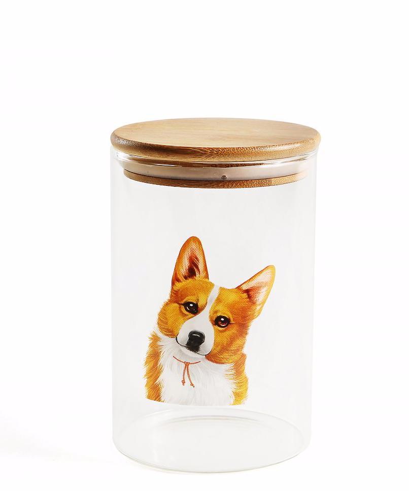 Corgi Air-tight Treat/Food Container