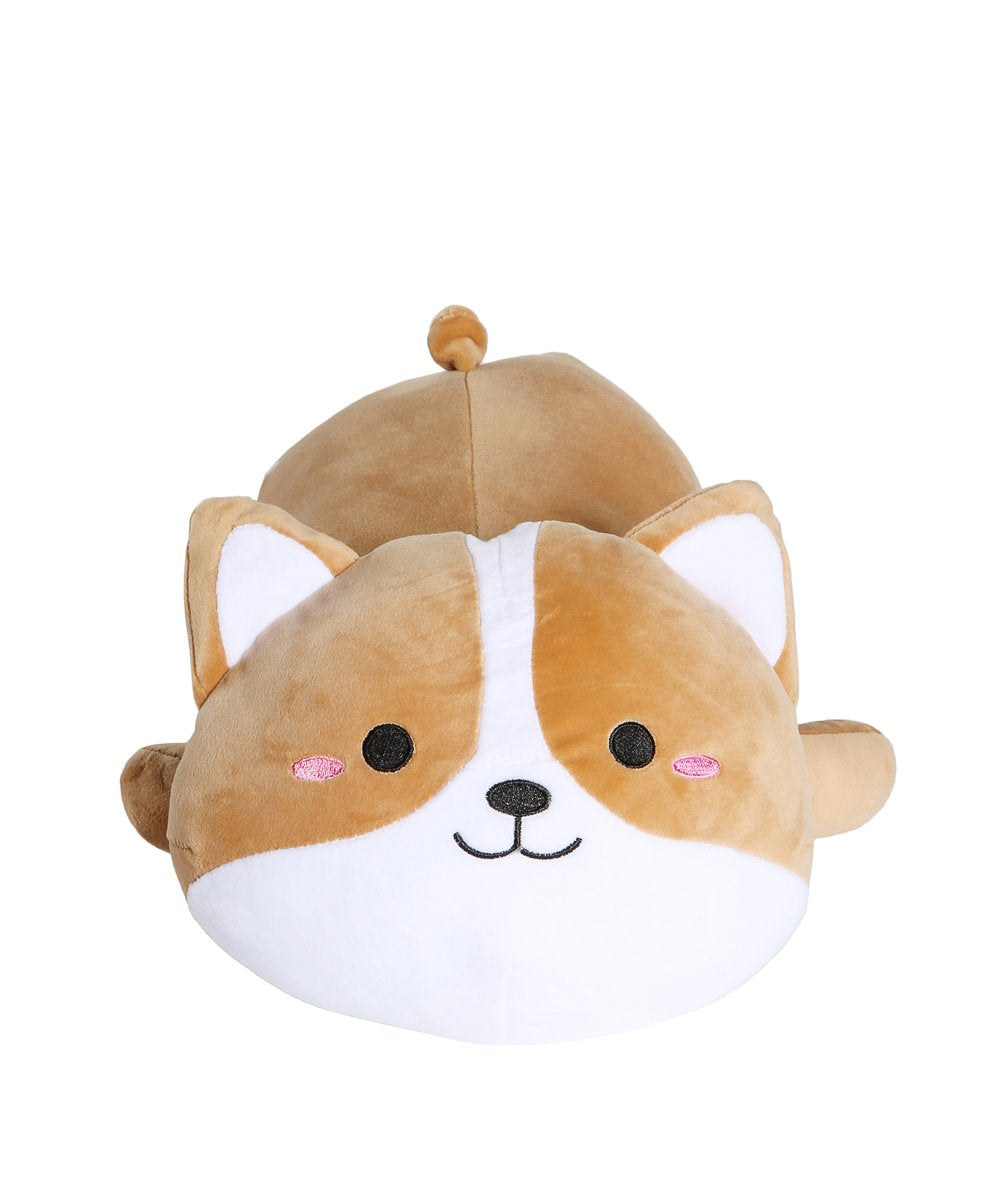 Excited Soft Corgi Plush