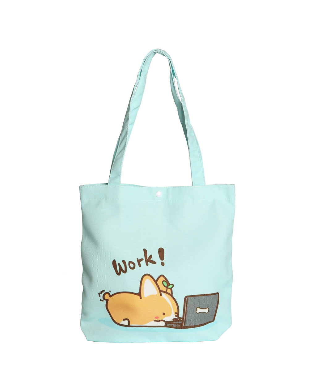Corgi Colorful Canvas Bag - NAYOTHECORGI