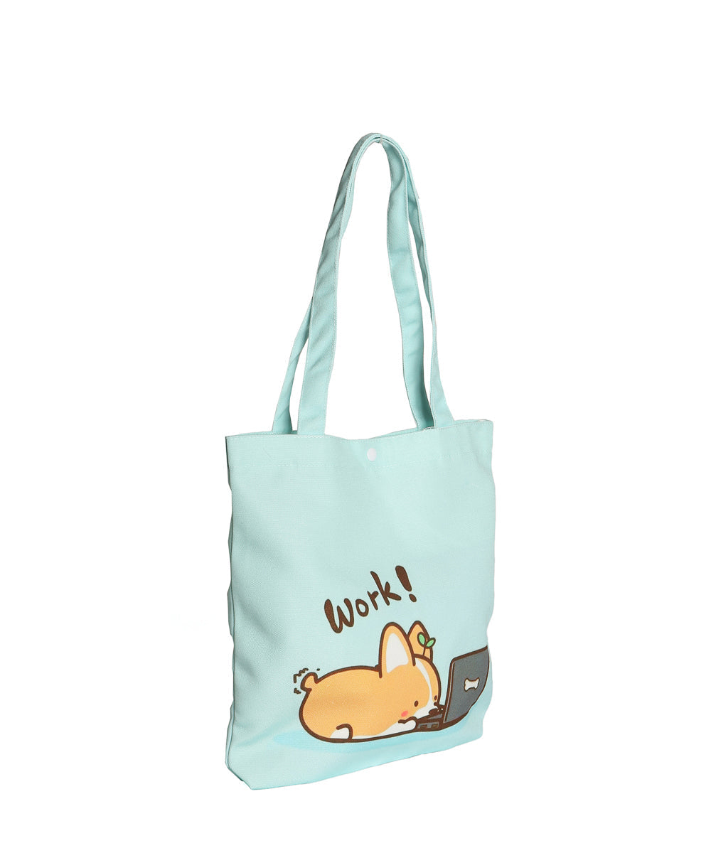 Corgi Colorful Canvas Bag - NAYOTHECORGI