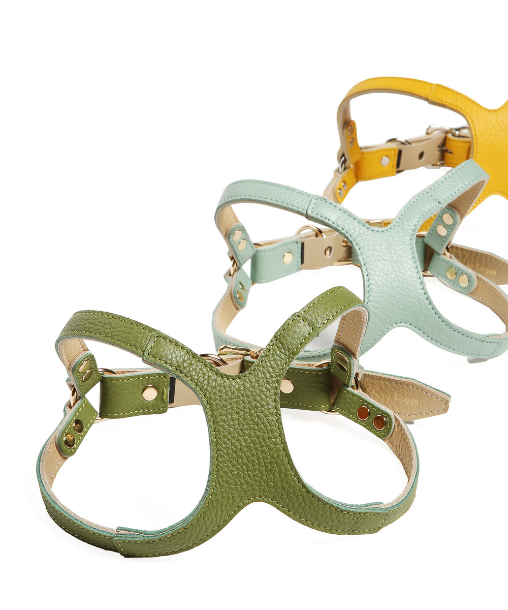 Fine Doggy Leather Harness - Dog Dog Cat — Dog.Dog.Cat.