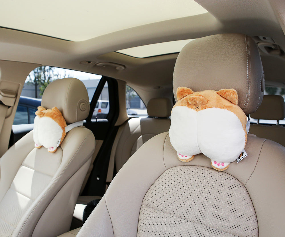 Corgi Butt Car Pillow - NAYOTHECORGI, Corgi Gifts