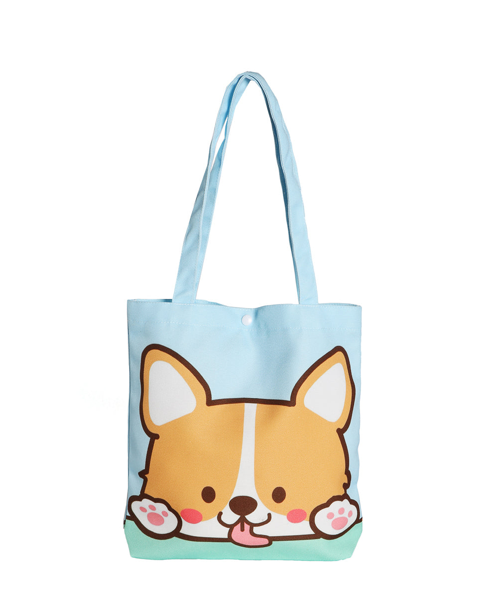 Corgi Colorful Canvas Bag - NAYOTHECORGI