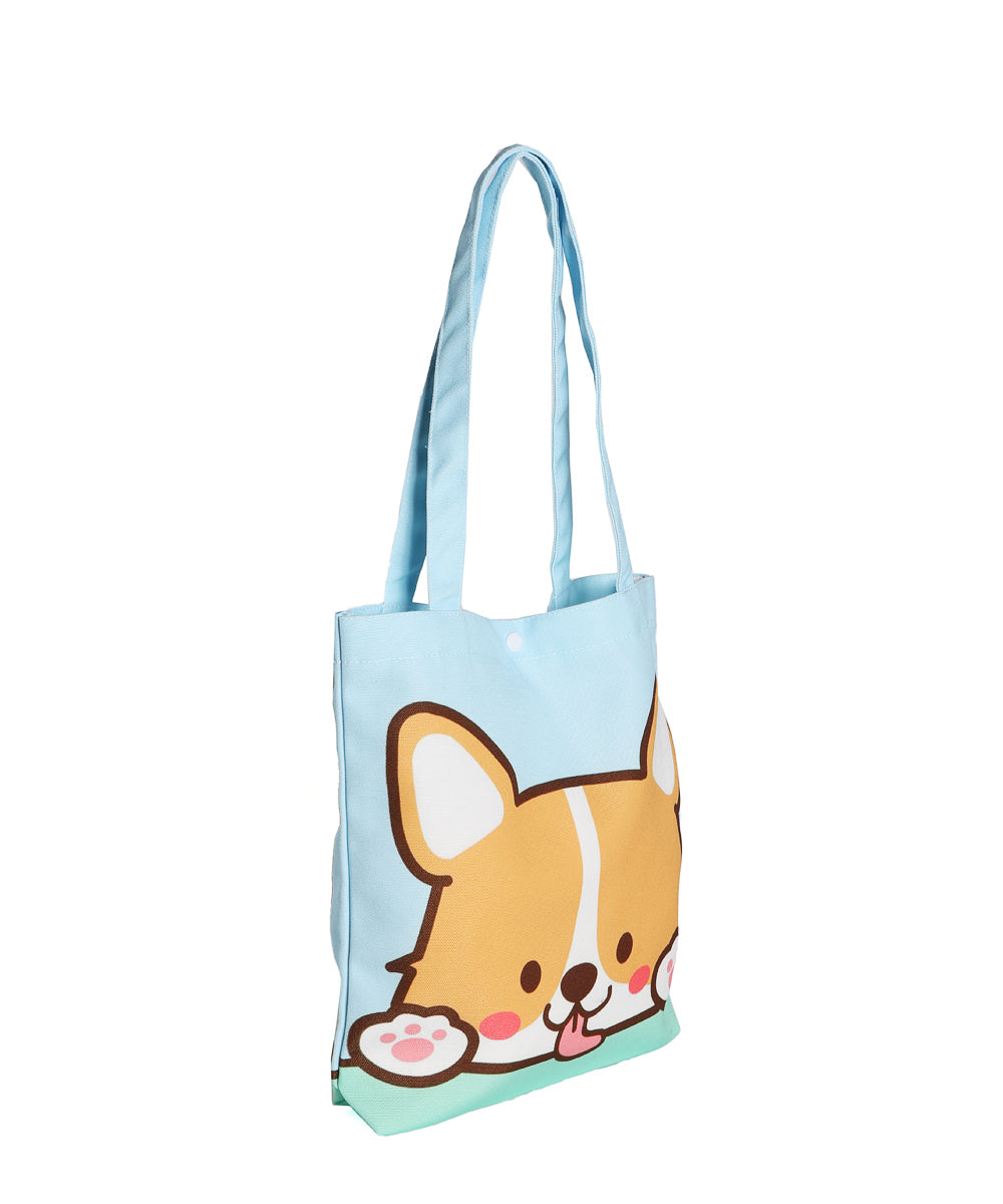 Corgi Colorful Canvas Bag - NAYOTHECORGI