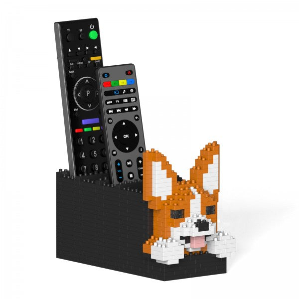 {ready} JEKCA Welsh Corgi Remote Control Rack 01S - NAYOTHECORGI - Corgi Gifts -Corgi Gift