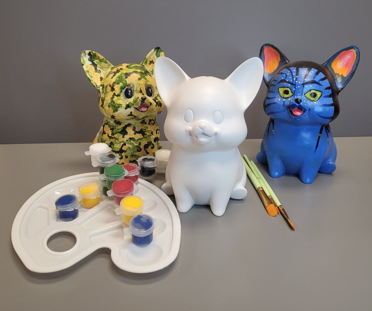 Corgi DIY Coin Bank / Piggy Bank - NAYOTHECORGI - Corgi Gifts -Corgi Gift