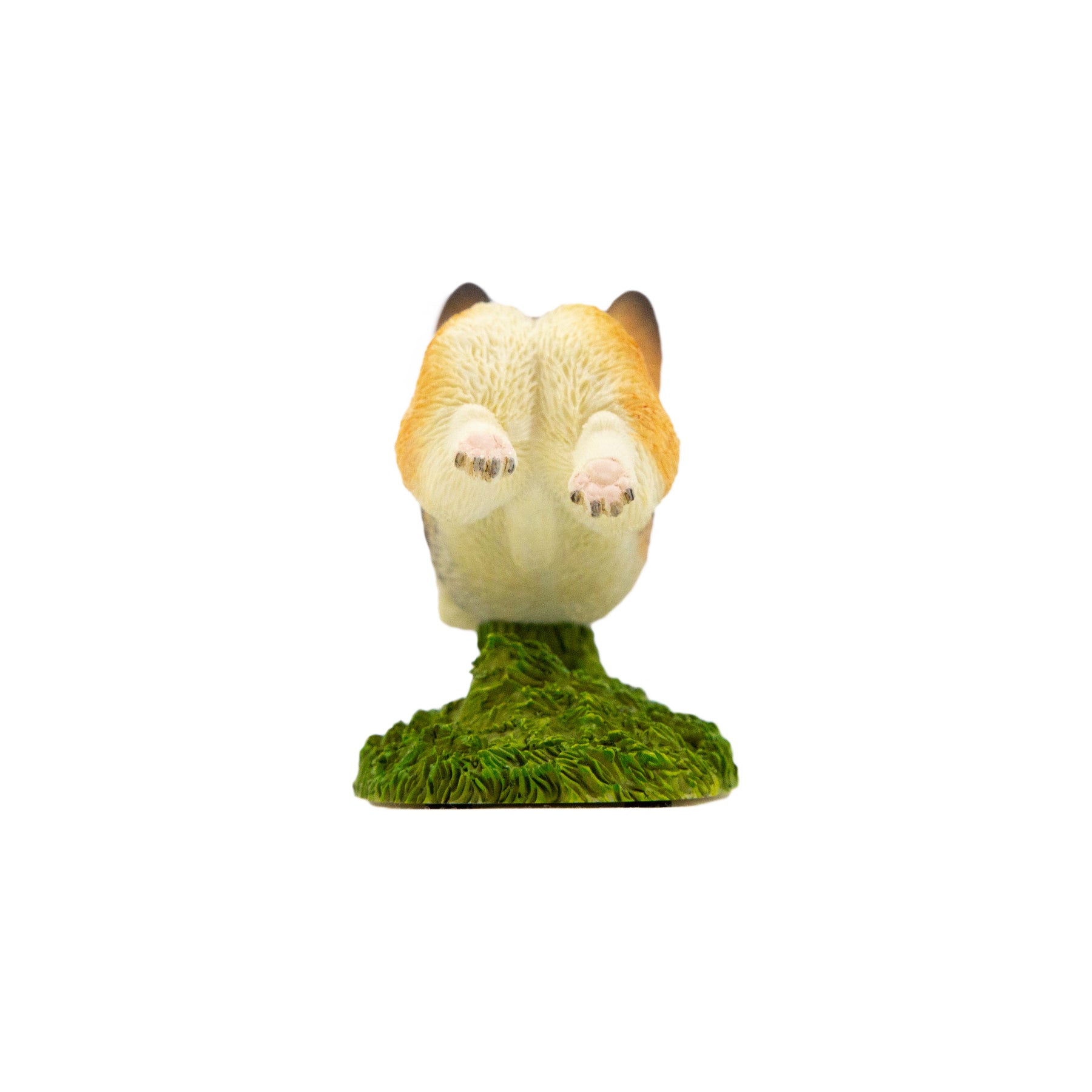 Flying Corgi Figurine back view