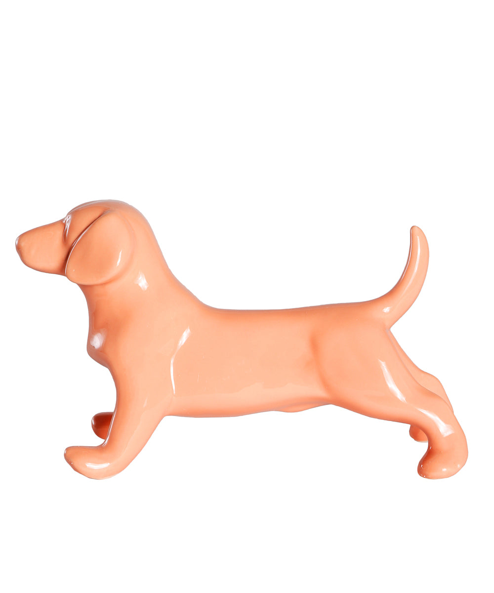 Standing Beagle Ceramic Statue, Custom Pet Statue