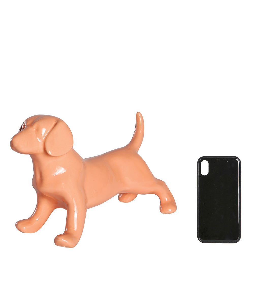Standing Beagle Ceramic Statue, Custom Pet Statue