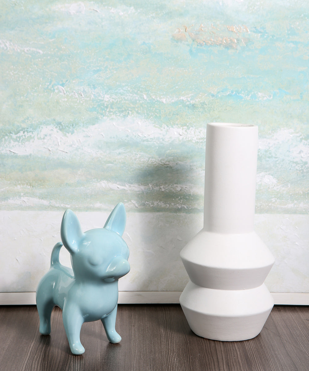 Standing Chihuahua Ceramic Pet Statue