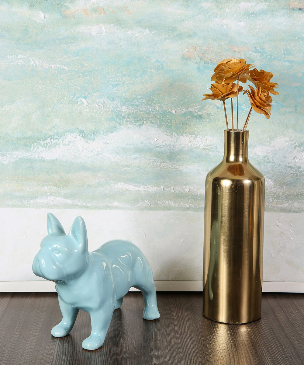 Standing French Bulldog Ceramic Pet Statue