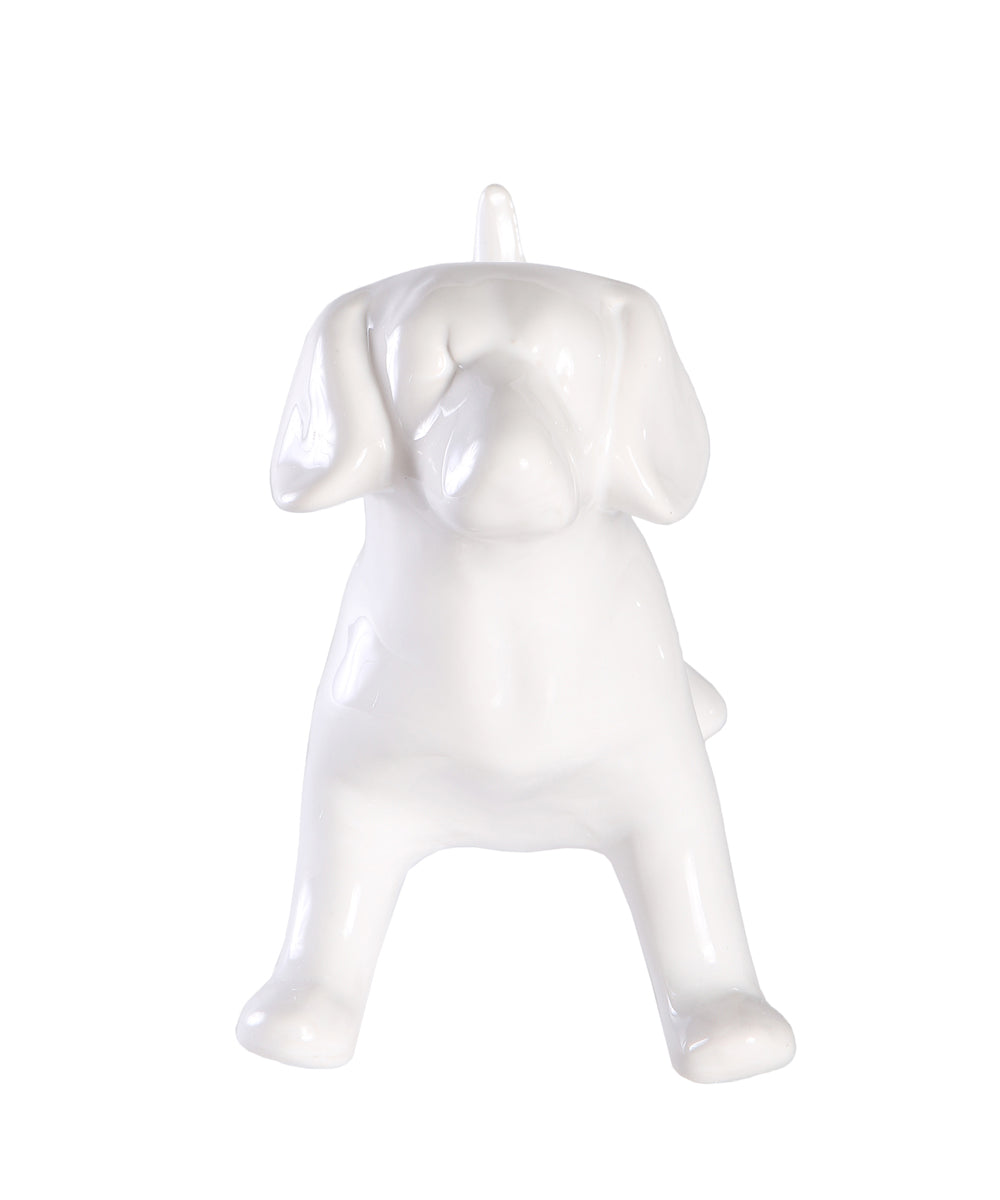 Standing Beagle Ceramic Statue, Custom Pet Statue
