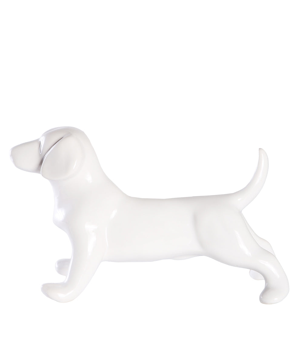 Standing Beagle Ceramic Statue, Custom Pet Statue