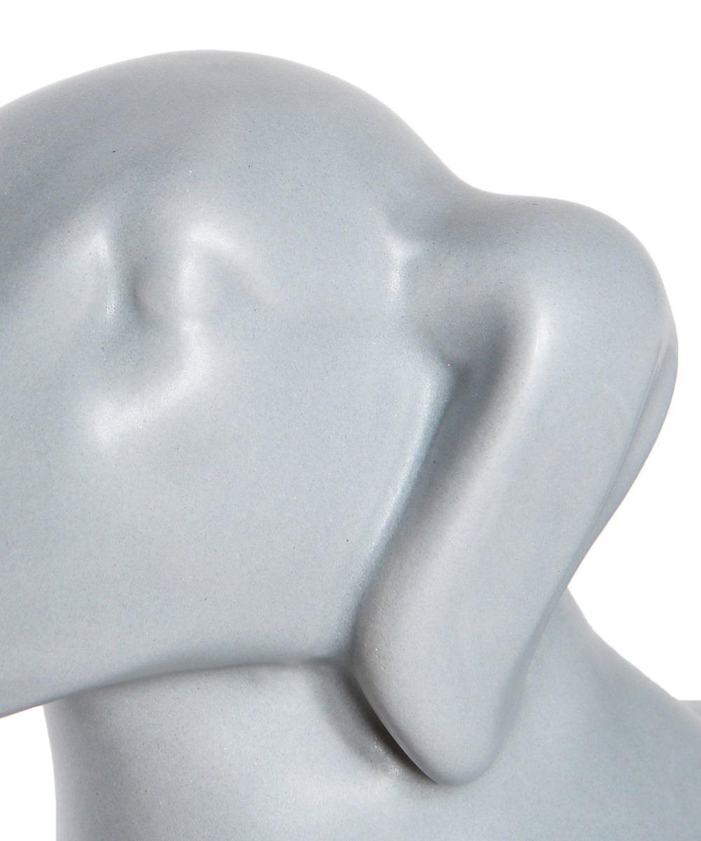 Standing Dachshund Ceramic Statue, Custom Pet Ceramic Statue