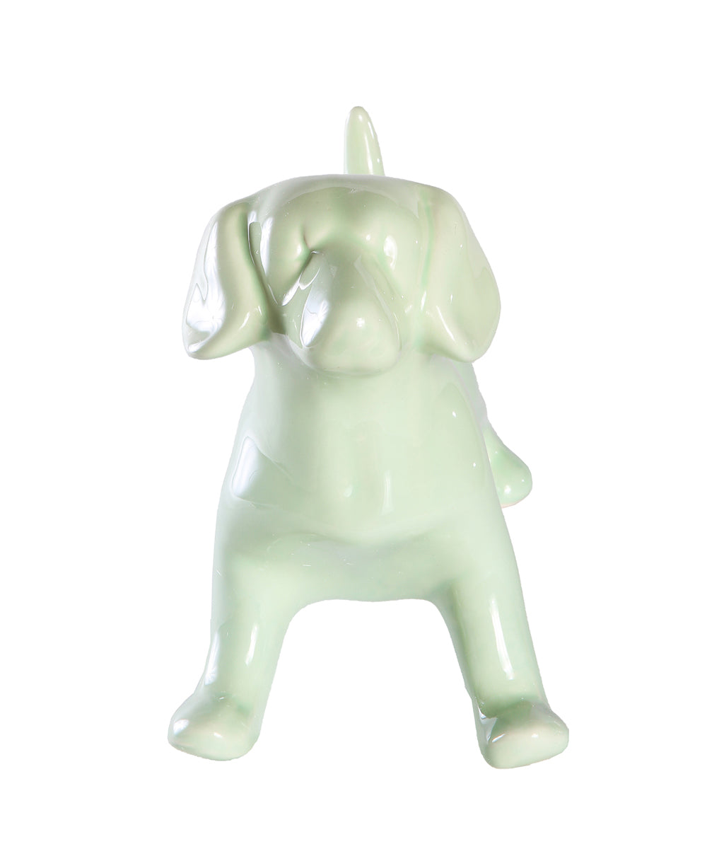 Standing Beagle Ceramic Statue, Custom Pet Statue