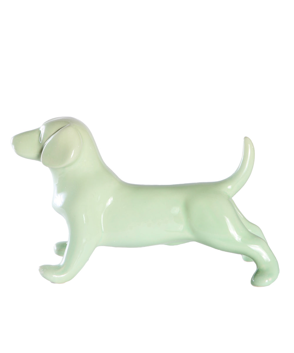 Standing Beagle Ceramic Statue, Custom Pet Statue