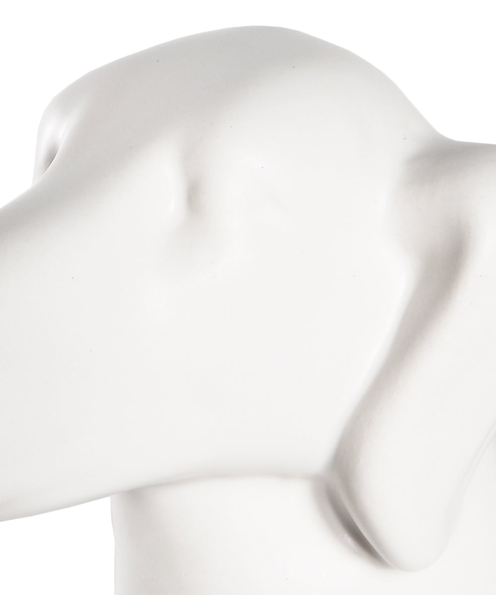 Standing Dachshund Ceramic Statue, Custom Pet Ceramic Statue