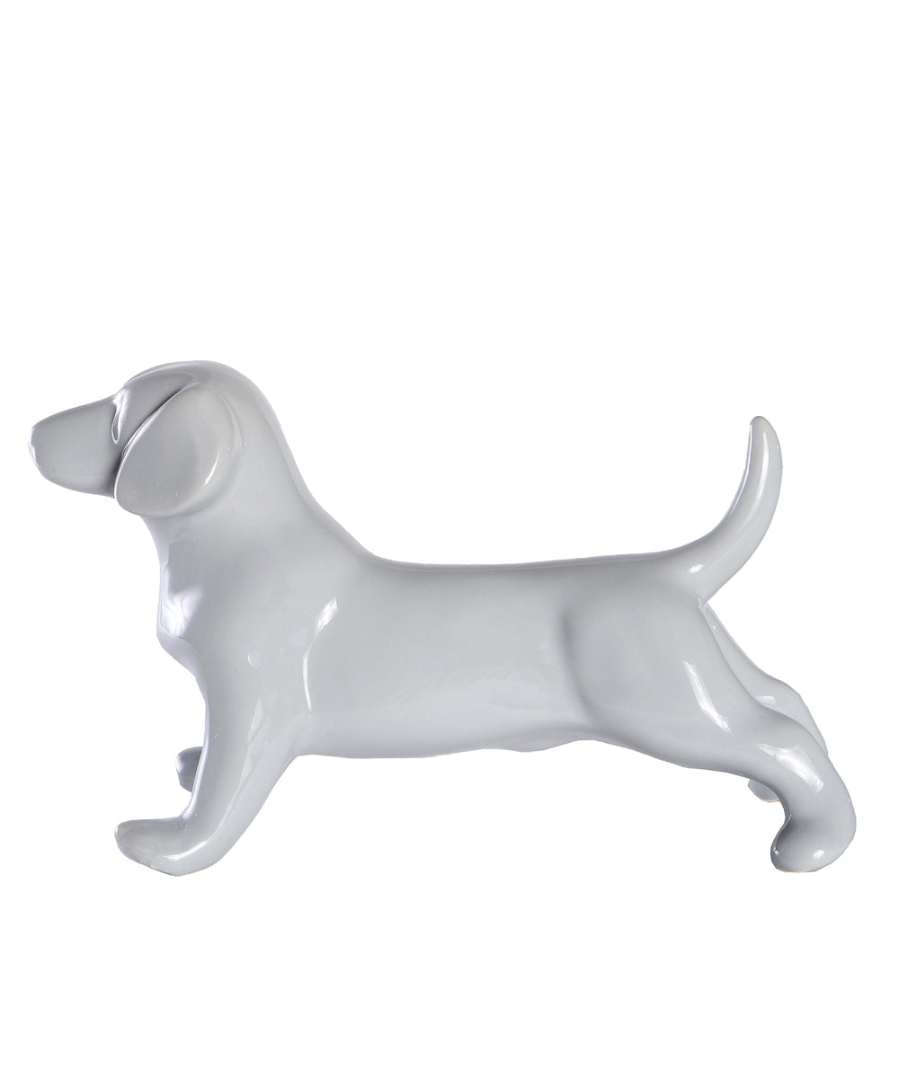 Standing Beagle Ceramic Statue, Custom Pet Statue