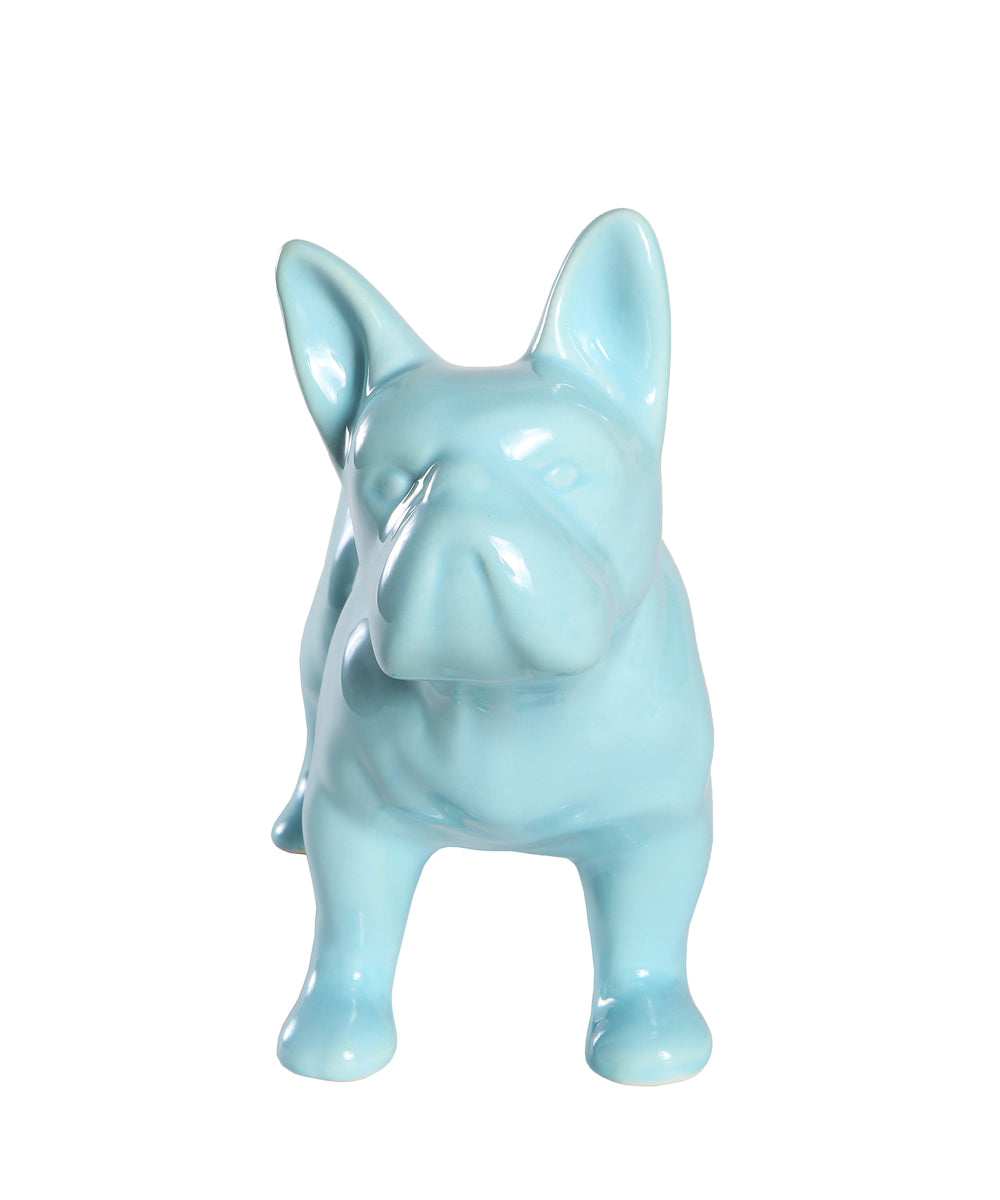 Standing French Bulldog Ceramic Pet Statue
