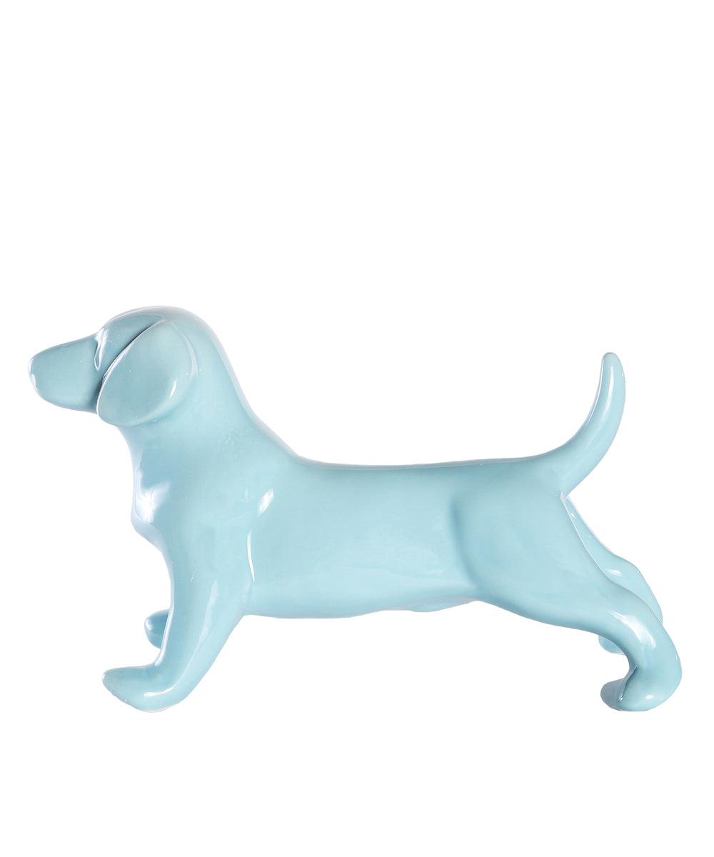 Standing Beagle Ceramic Statue, Custom Pet Statue