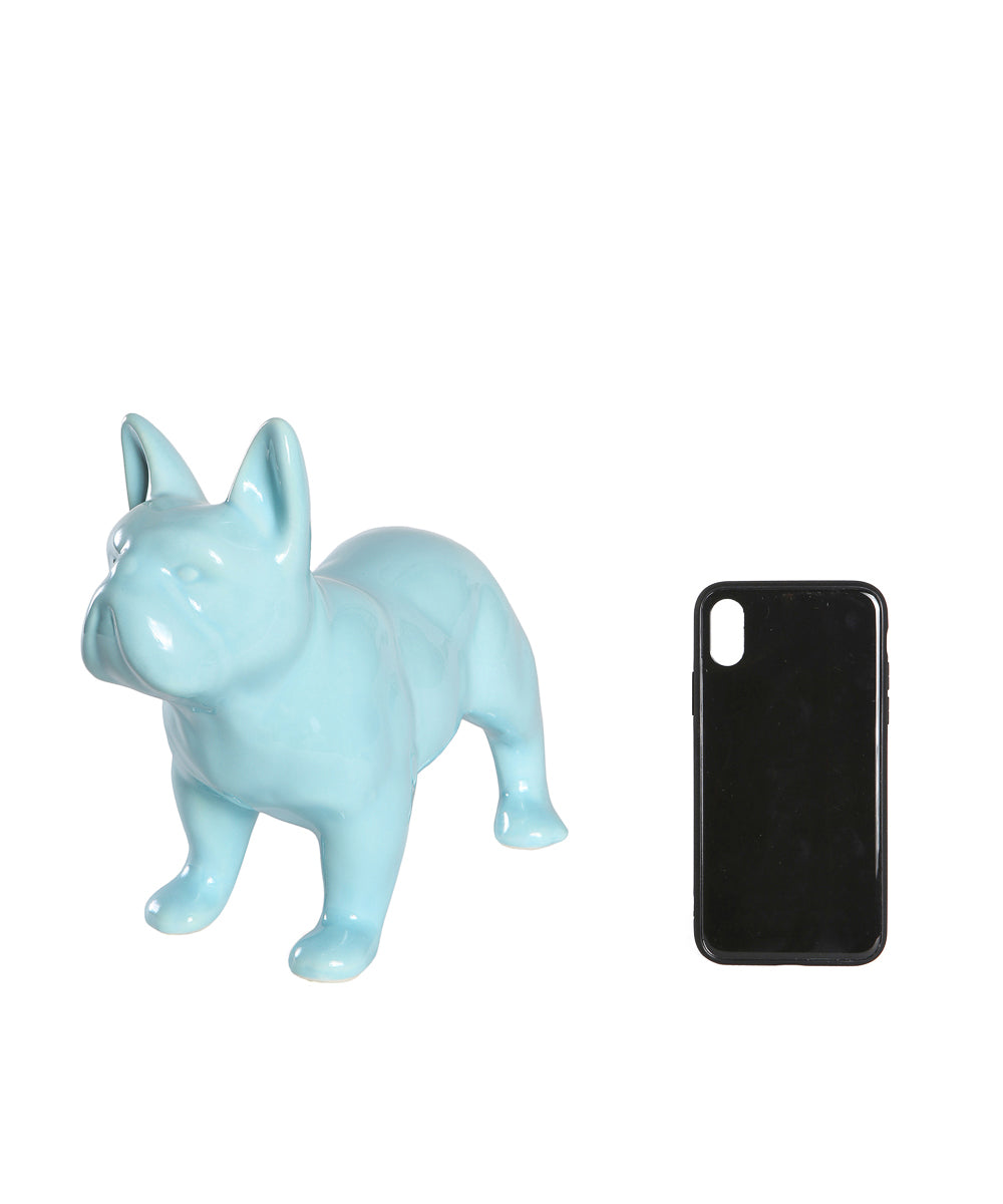 Standing French Bulldog Ceramic Pet Statue