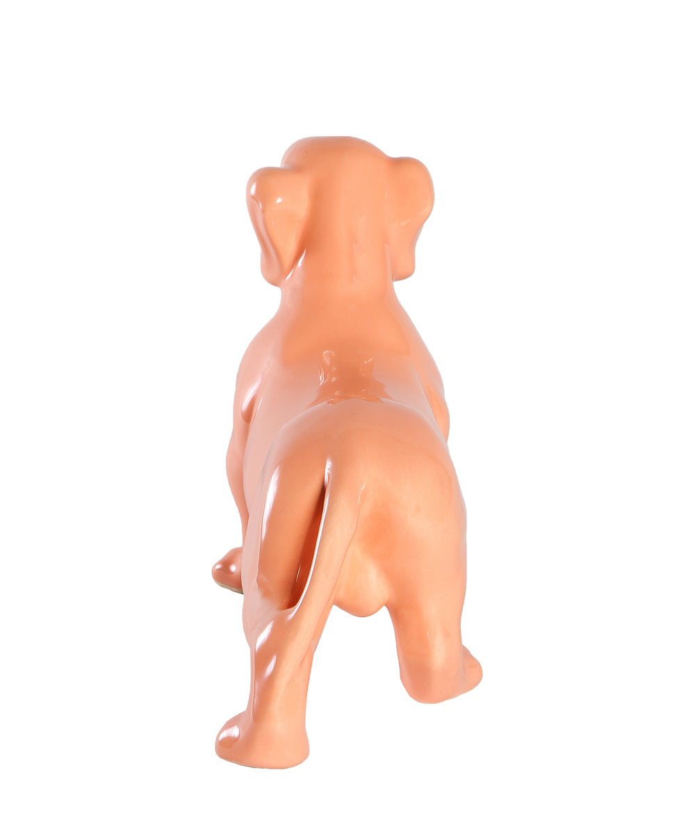 Standing Dachshund Ceramic Statue, Custom Pet Ceramic Statue