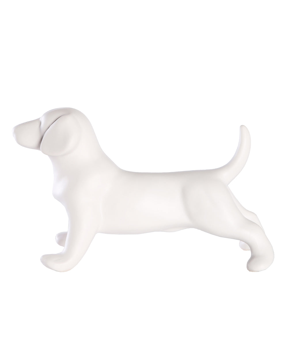 Standing Beagle Ceramic Statue, Custom Pet Statue