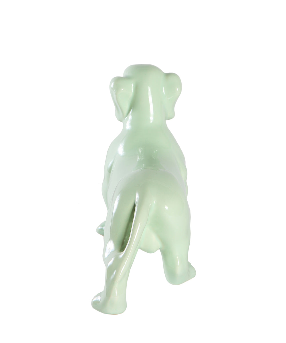 Standing Dachshund Ceramic Statue, Custom Pet Ceramic Statue