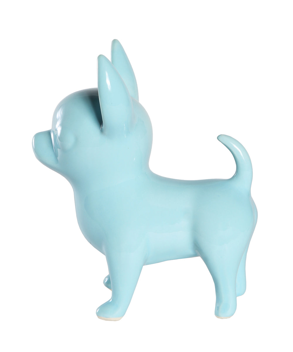 Standing Chihuahua Ceramic Pet Statue