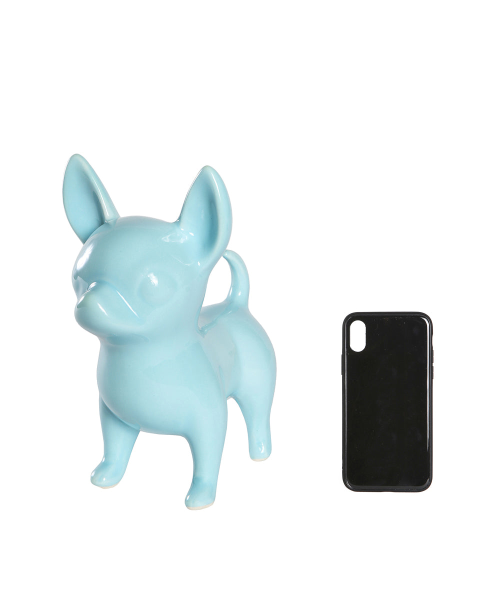 Standing Chihuahua Ceramic Pet Statue