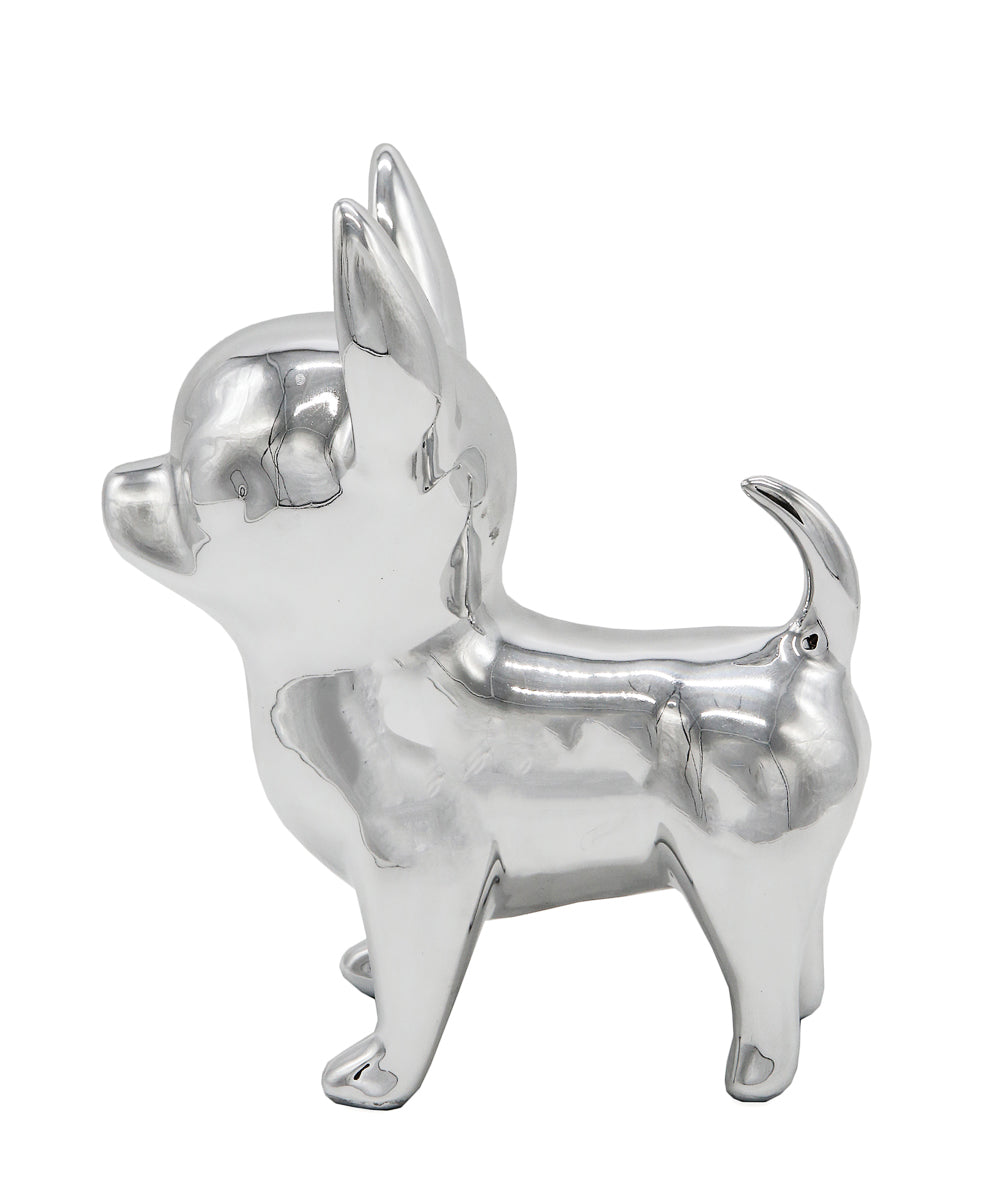 Standing Chihuahua Ceramic Pet Statue