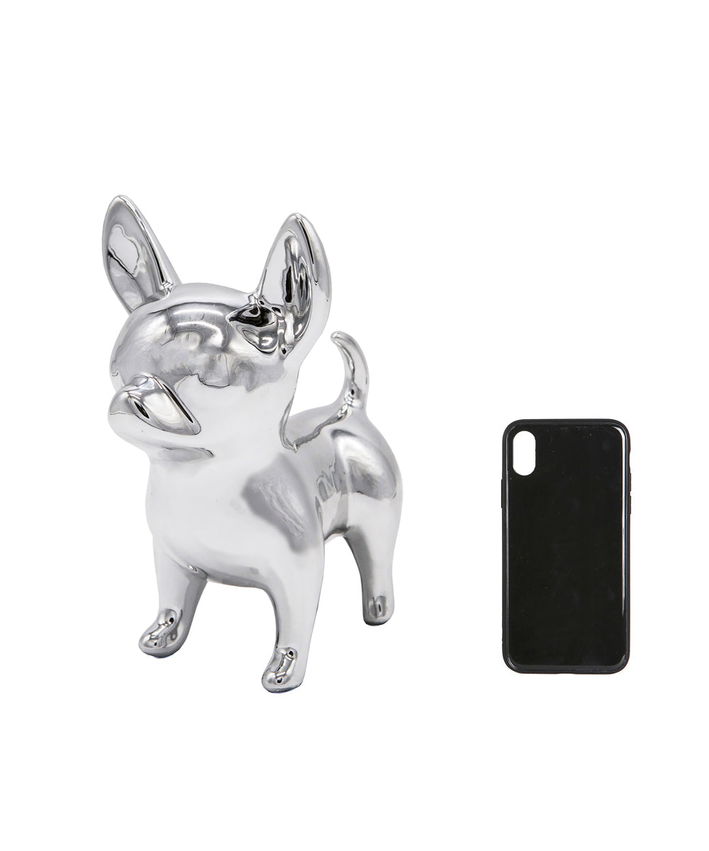 Standing Chihuahua Ceramic Pet Statue