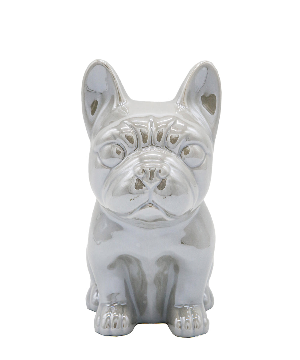Sitting French Bulldog Ceramic Pet Statue