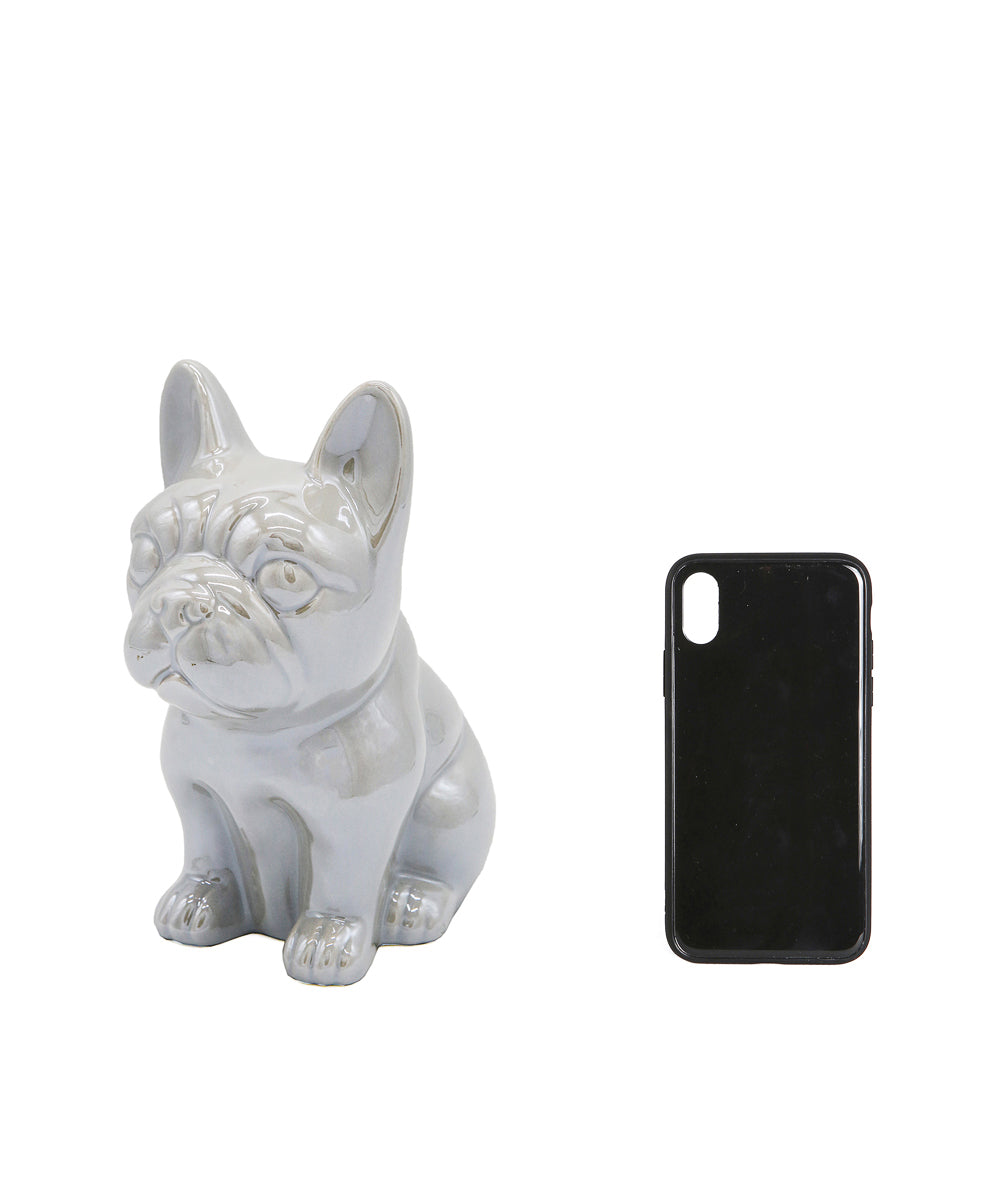 Sitting French Bulldog Ceramic Pet Statue